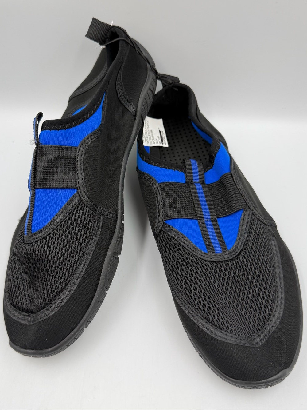 O'rageous Water Shoe YOUTH SIZES Blue Black Drainage Aqua Sock Mesh Lightweight
